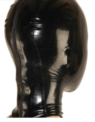 Vesper Noir Hood Latex Mask