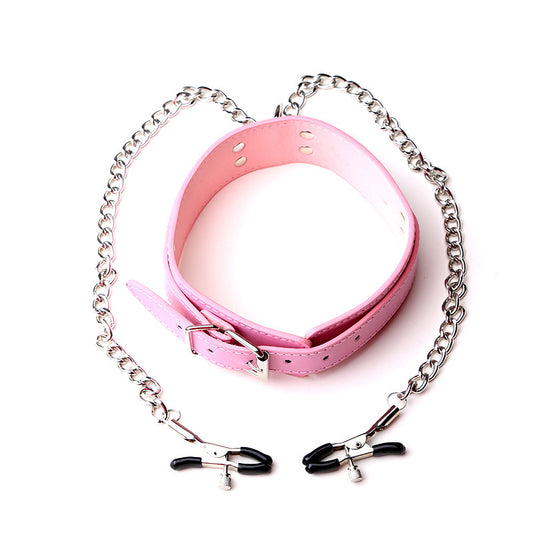 Nocturne Dual-Chain Clamp Collar