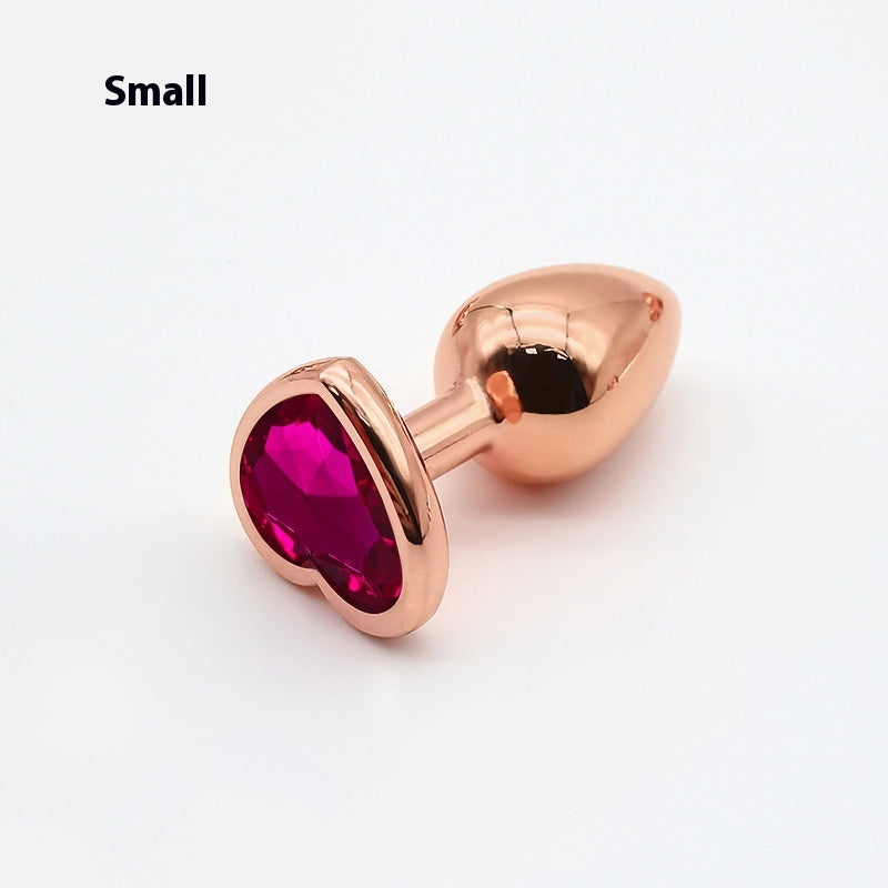 HeartGlow Heart Shaped Metal Anal Plug
