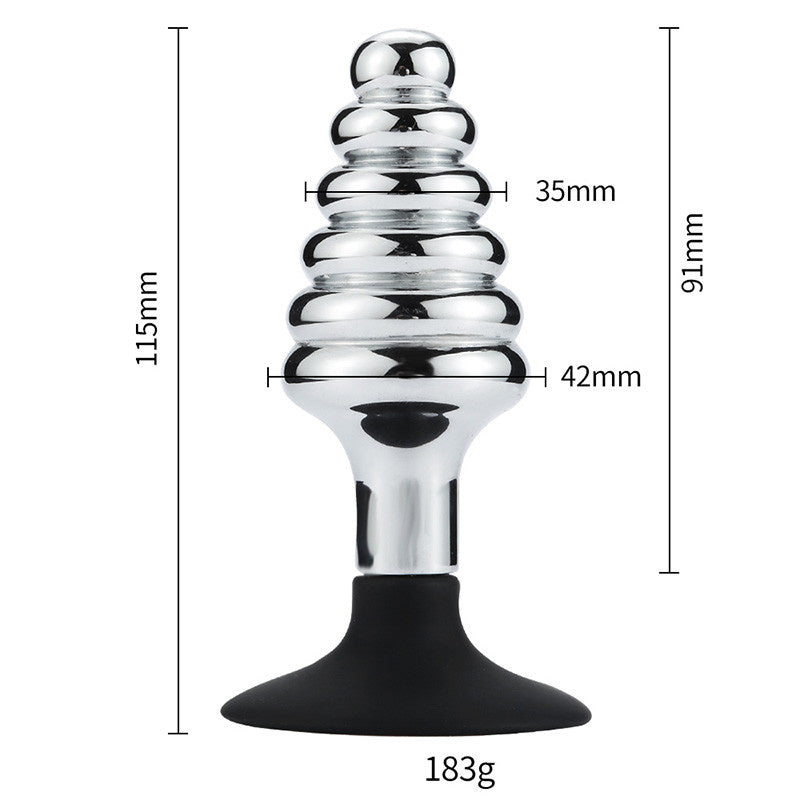 SteelSeduce Premium Stainless-Steel Anal Plug