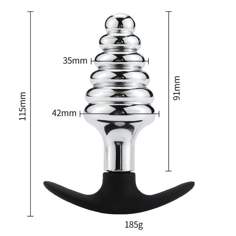 SteelSeduce Premium Stainless-Steel Anal Plug