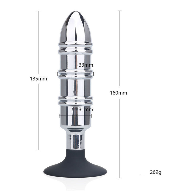 SteelSeduce Premium Stainless-Steel Anal Plug