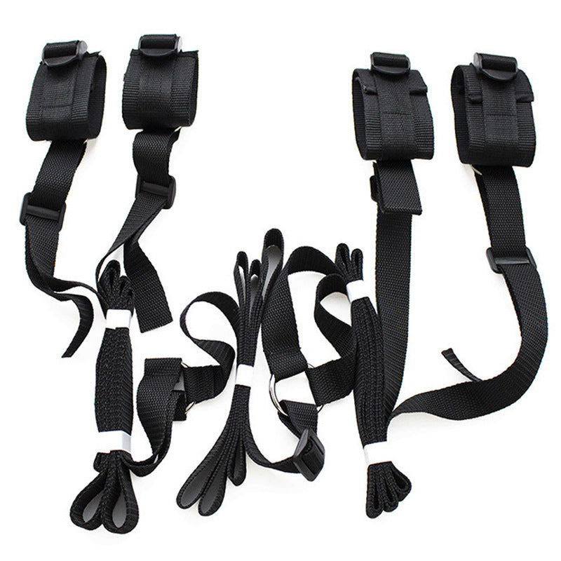 RestraintFlow Premium Nylon Bed Bondage Straps Kit