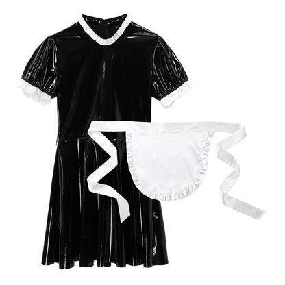 Noir Attendant Unisex Maid Uniform