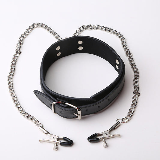 Nocturne Dual-Chain Clamp Collar
