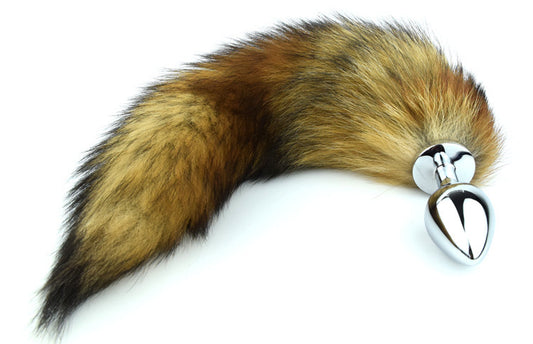 FoxyFlare Red Fox Tail Plug Expander