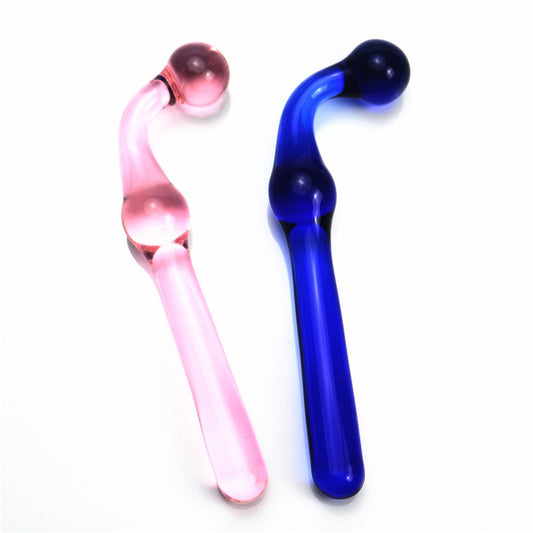 CrystalLuxe Glass Butt Plug
