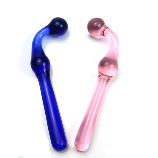 CrystalLuxe Glass Butt Plug
