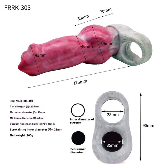 AetherLock Silicone Chastity Sleeves  Fantasy Edition